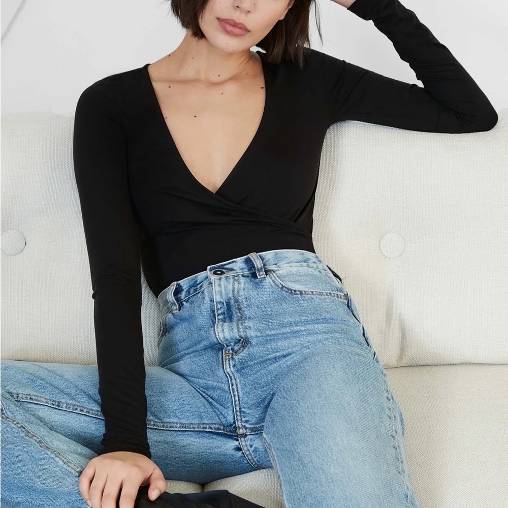 Elegant Black Bodysuit